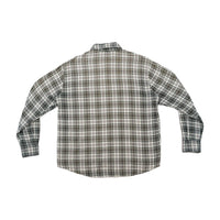 Camisa Sea Barrier Basic em algodão verde em xadrez
