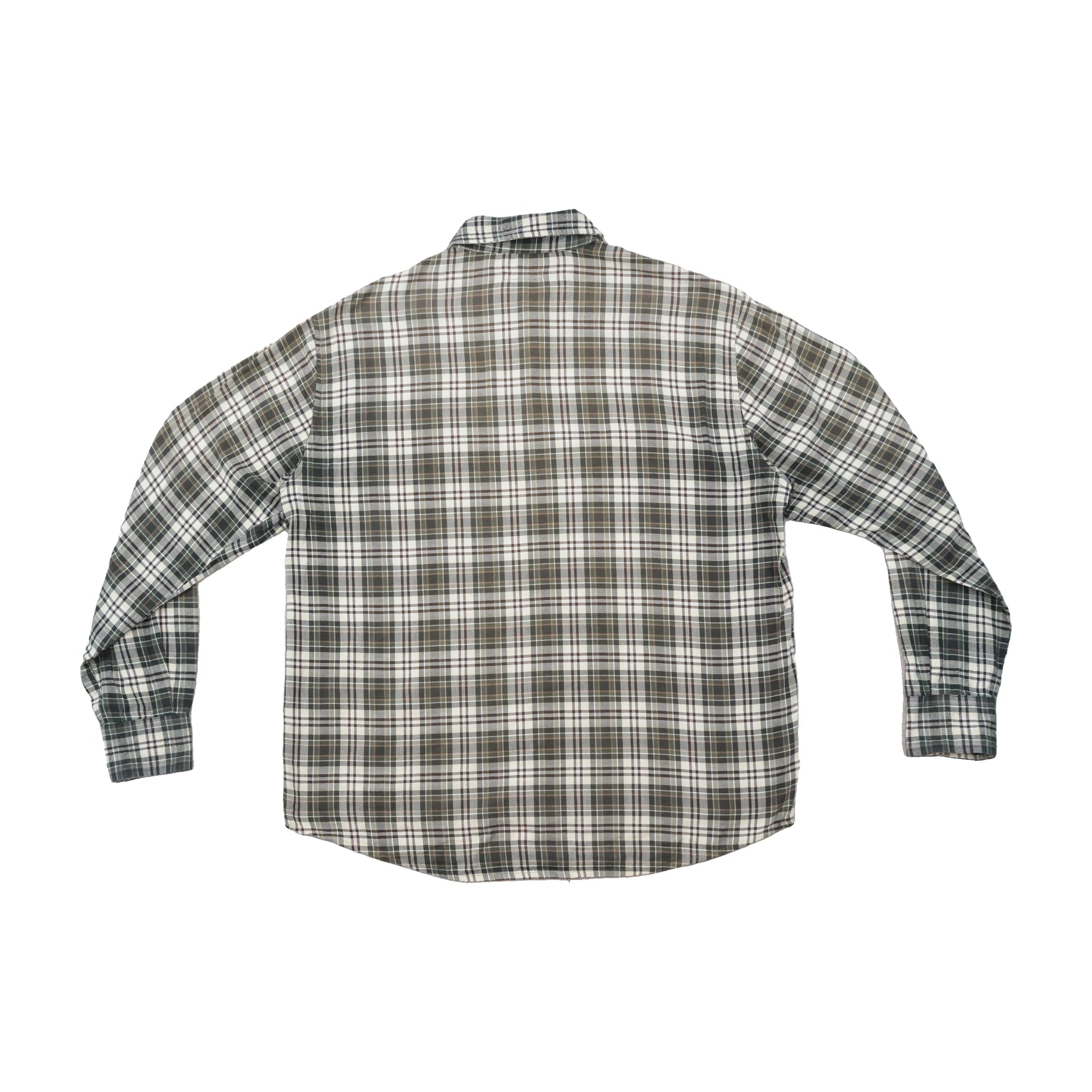 Camisa Sea Barrier Basic em algodão verde em xadrez