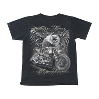 T-shirt Rock Chang com estampado de Águia e Mota