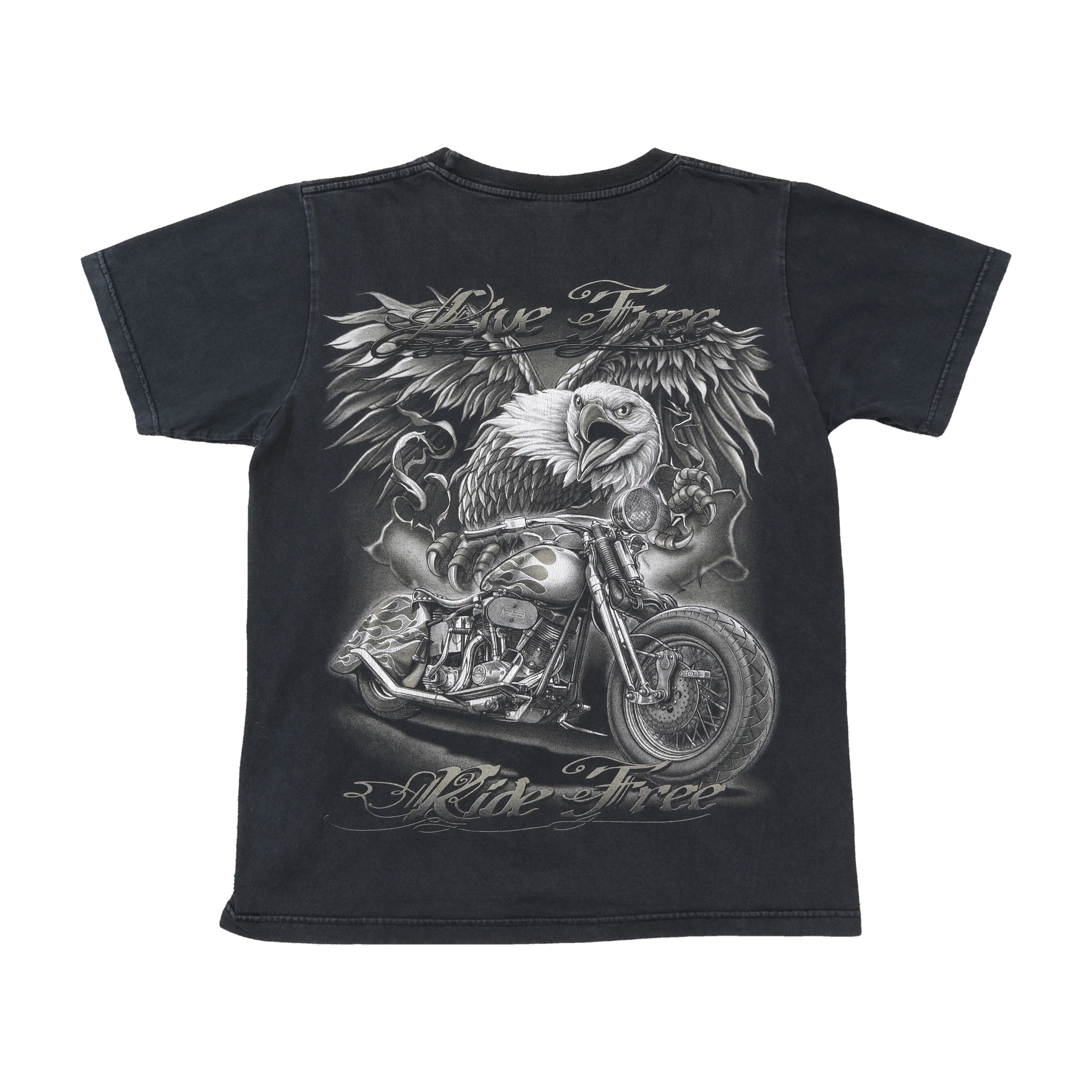 T-shirt Rock Chang com estampado de Águia e Mota