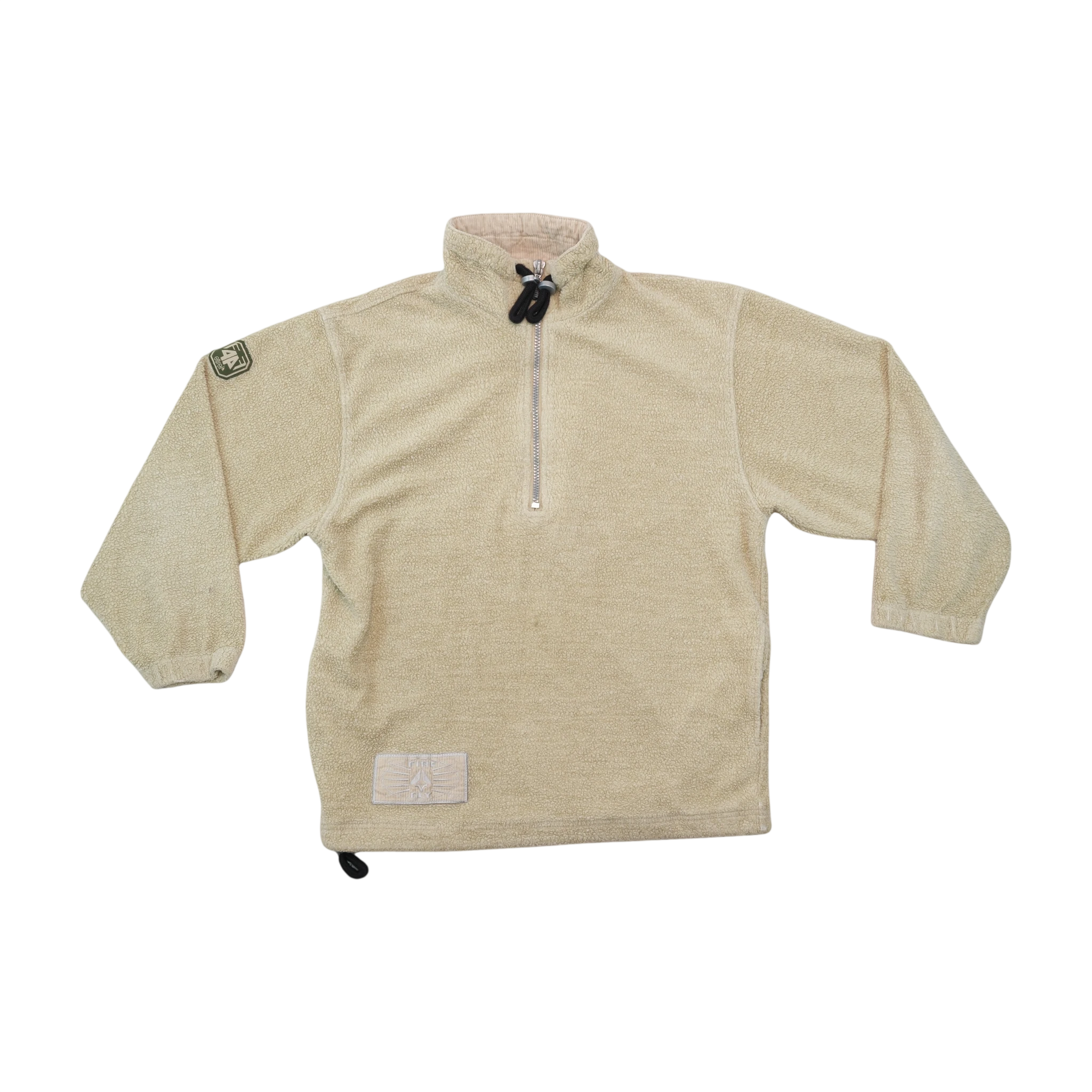 Fire Fly Vintage Embroidered Quarter Zip Fleece