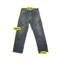 Dickies Vintage Black Distressed Carpenter Jeans