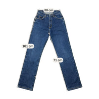 Lee High Rise Blue Denim Jeans