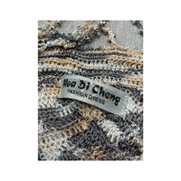 Hua Di Cheng Beaded Crochet Fringe Tank Top