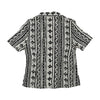Lisa Tossa Monochrome Pattern Button Up Shirt