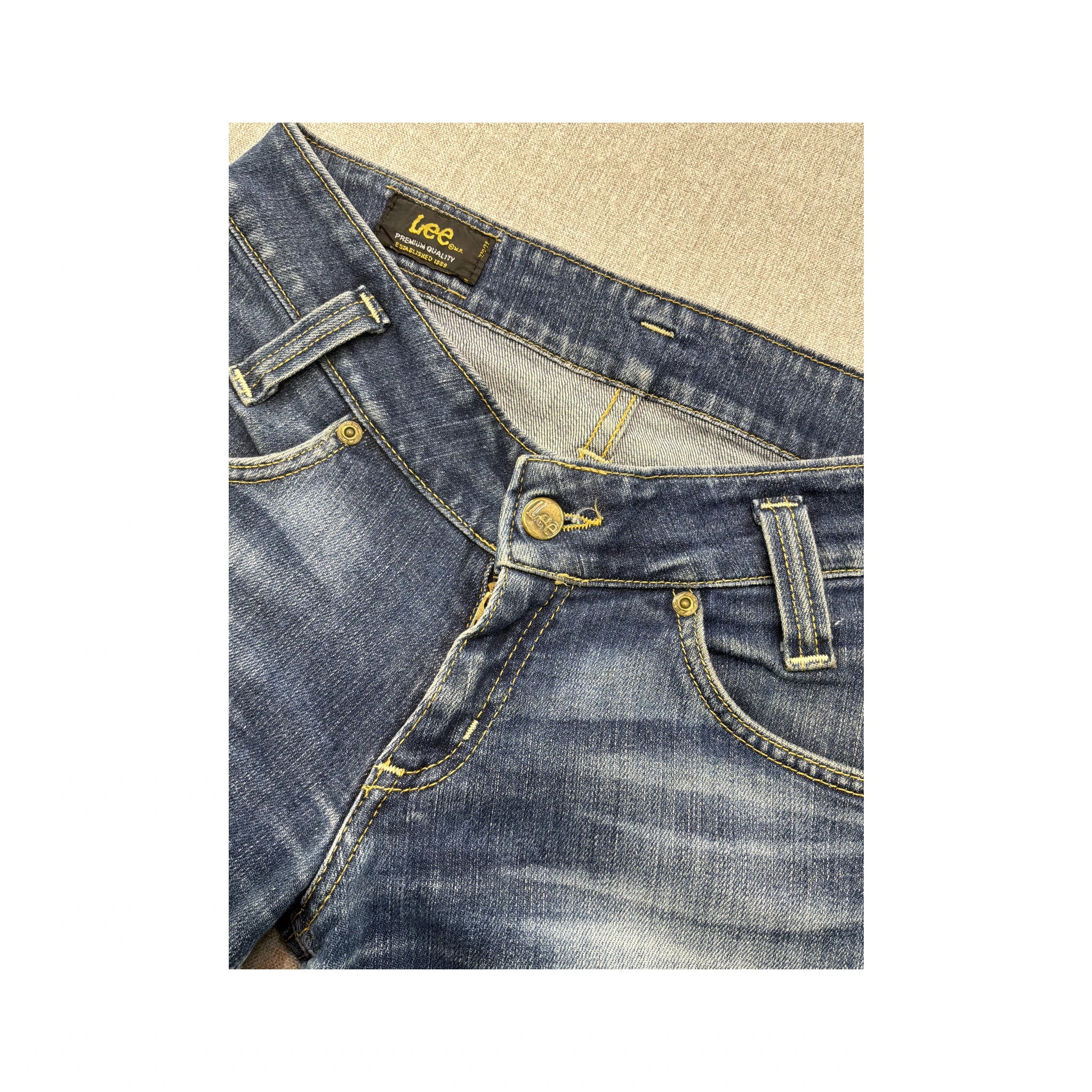 Calças de ganga Bootcut Lee Desbotados