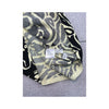 Top de alças JELO com Tachas e estampado abstrato