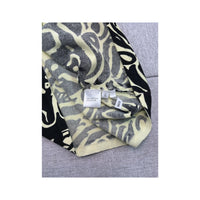 Top de alças JELO com Tachas e estampado abstrato