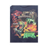 T-shirt Universal Studios com estampado de Spider-Man, Jurassic Park e Hulk
