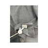 Kolby Gray Cotton Corduroy Button Up Shirt