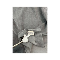 Kolby Gray Cotton Corduroy Button Up Shirt
