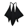 MaxMara Asymmetric Draped Knit Tank Top