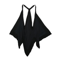MaxMara Asymmetric Draped Knit Tank Top