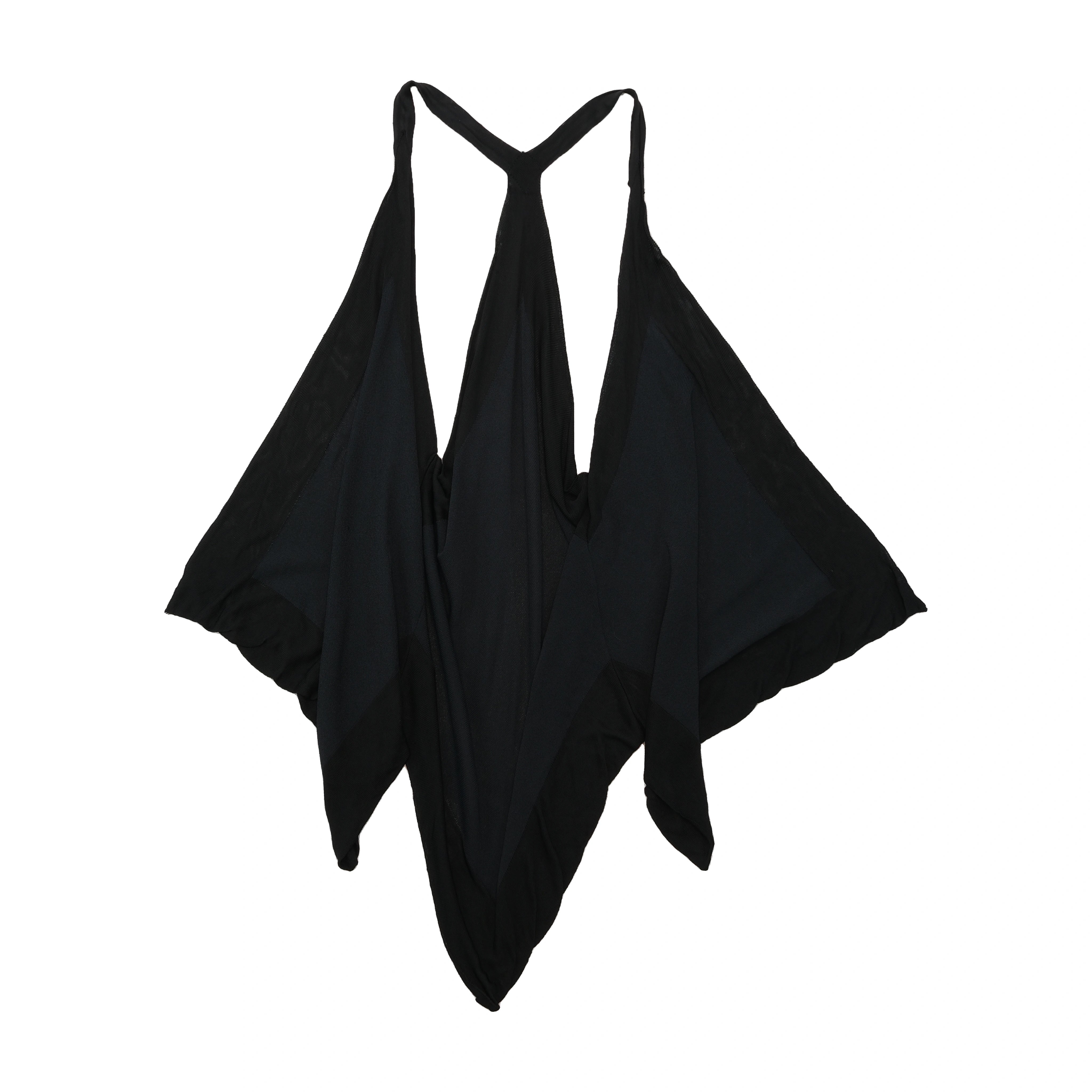 MaxMara Asymmetric Draped Knit Tank Top
