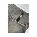 Phard Washed Cotton Denim Mini Skirt