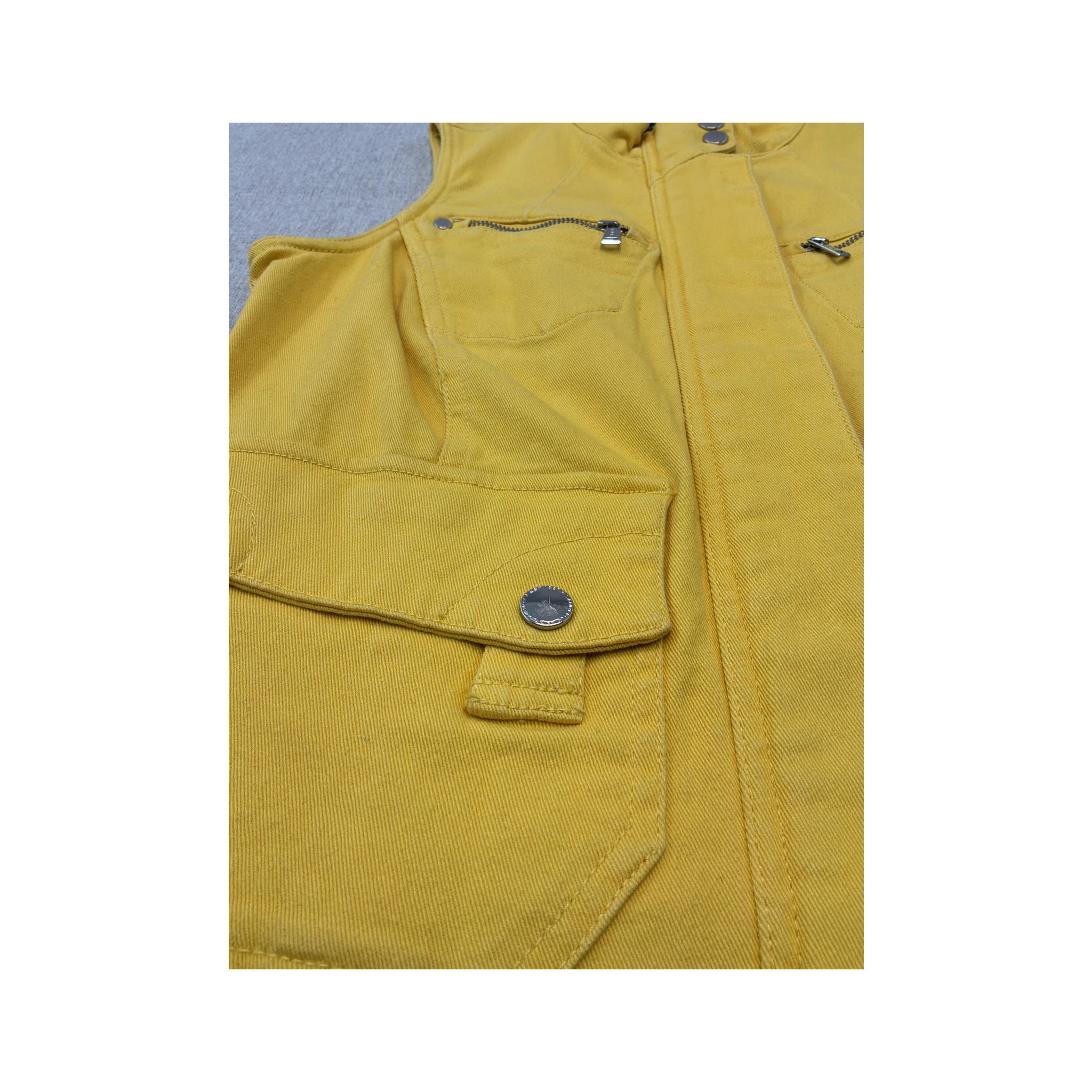 Colete utilitário Lauren Jeans Co. Ralph Lauren amarelo
