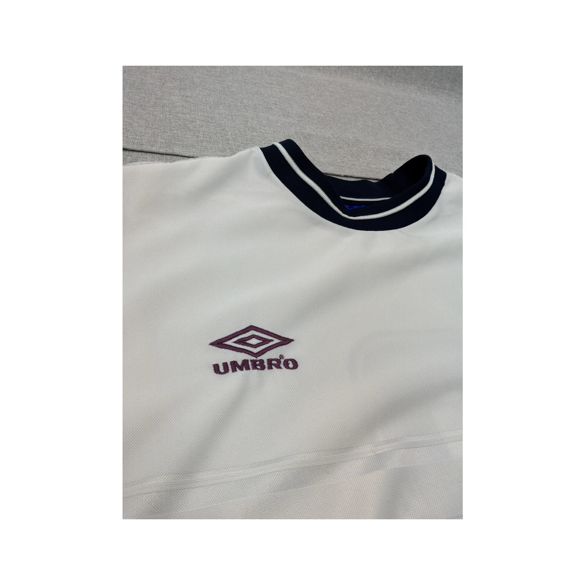 Umbro Vintage Long Sleeve Football Shirt Number 8
