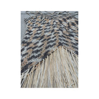 Hua Di Cheng Beaded Crochet Fringe Tank Top