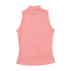 Americo Tavar Ruffle Appliqué Mock Neck Tank Top