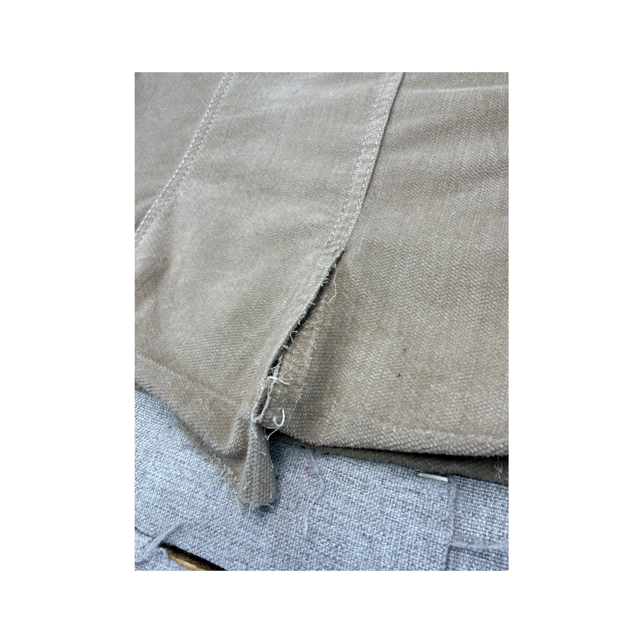 Marella Sport Beige Embroidered Pocket Mini Skirt