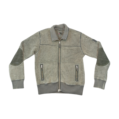 Think Pink Vintage Sherpa Zip Jacket