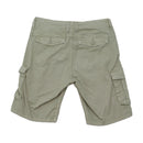 Jack & Jones Olive Green Cotton Cargo Shorts