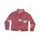 Nike Women’s Pink Fleece Cowl-Neck Pullover Sweatshirt