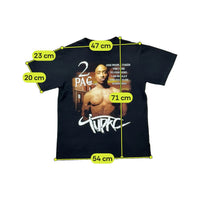 2Pac Double-Sided Graphic Cotton T-shirt