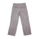 Infinity Man Gray Cotton Utility Cargo Pants