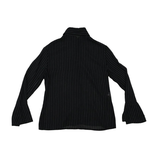 Project Black Pinstripe Collared Blouse