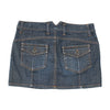 Liu Jo Dark Wash Denim Mini Skirt