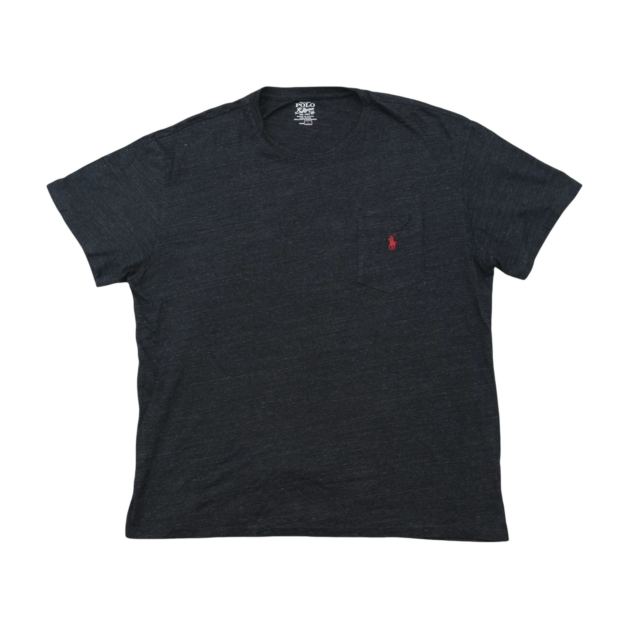T-shirt Polo Ralph Lauren em algodão Mesclado com Bolso
