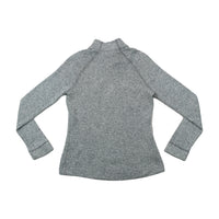 Camisola Polar Champion Cinzento-mesclada com Meio Fecho