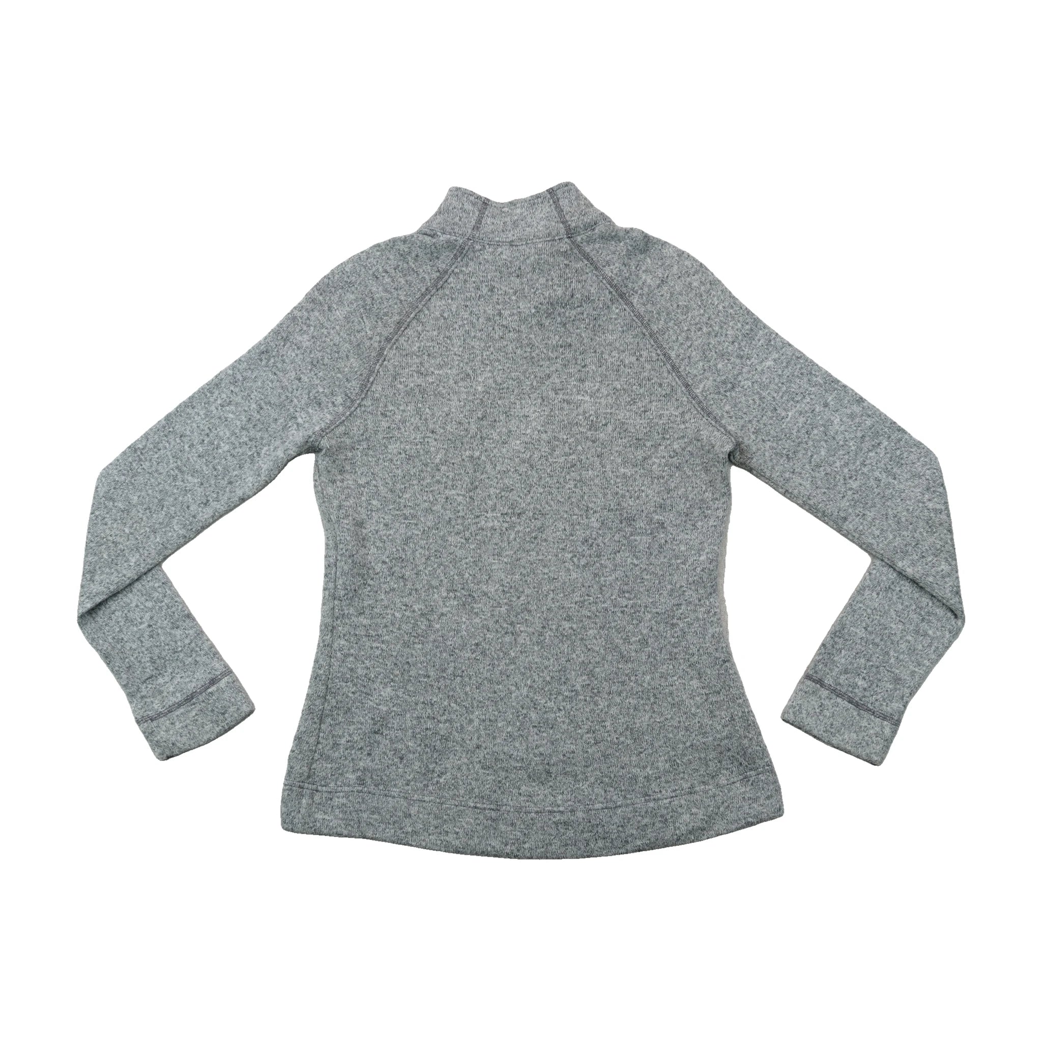Camisola Polar Champion Cinzento-mesclada com Meio Fecho