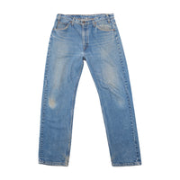 Levi's 505 Light Wash Cotton Jeans