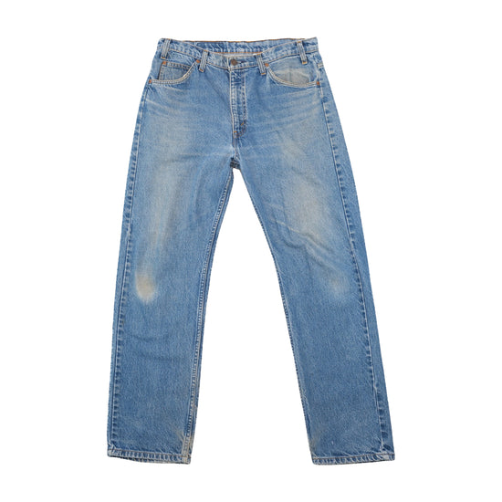 Levi's 505 Light Wash Cotton Jeans