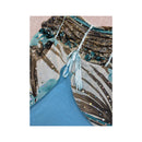 Y2K Sequin Asymmetrical Handkerchief Tank Top