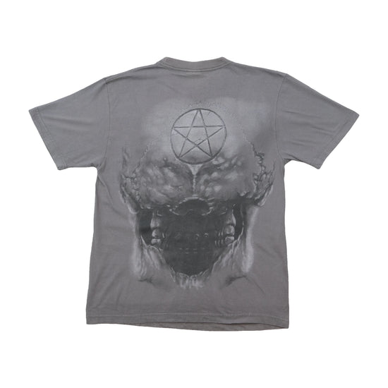 Spiral Direct Gothic Skull Graphic Cotton Shirt