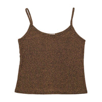 WEB Emporium Metallic Bronze Lurex Tank Top (repriced)