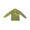Vintage Olive Brown Turtleneck Knit Sweater