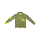 Vintage Olive Brown Turtleneck Knit Sweater