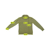 Vintage Olive Brown Turtleneck Knit Sweater