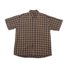 Commander Classic Plaid Cotton Short Sleeve Shirt