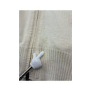 Navigare Vintage New Wool Full Zip Mock Neck Knit Sweater