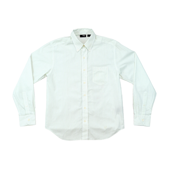Fila Striped Cotton Button-Down Shirt