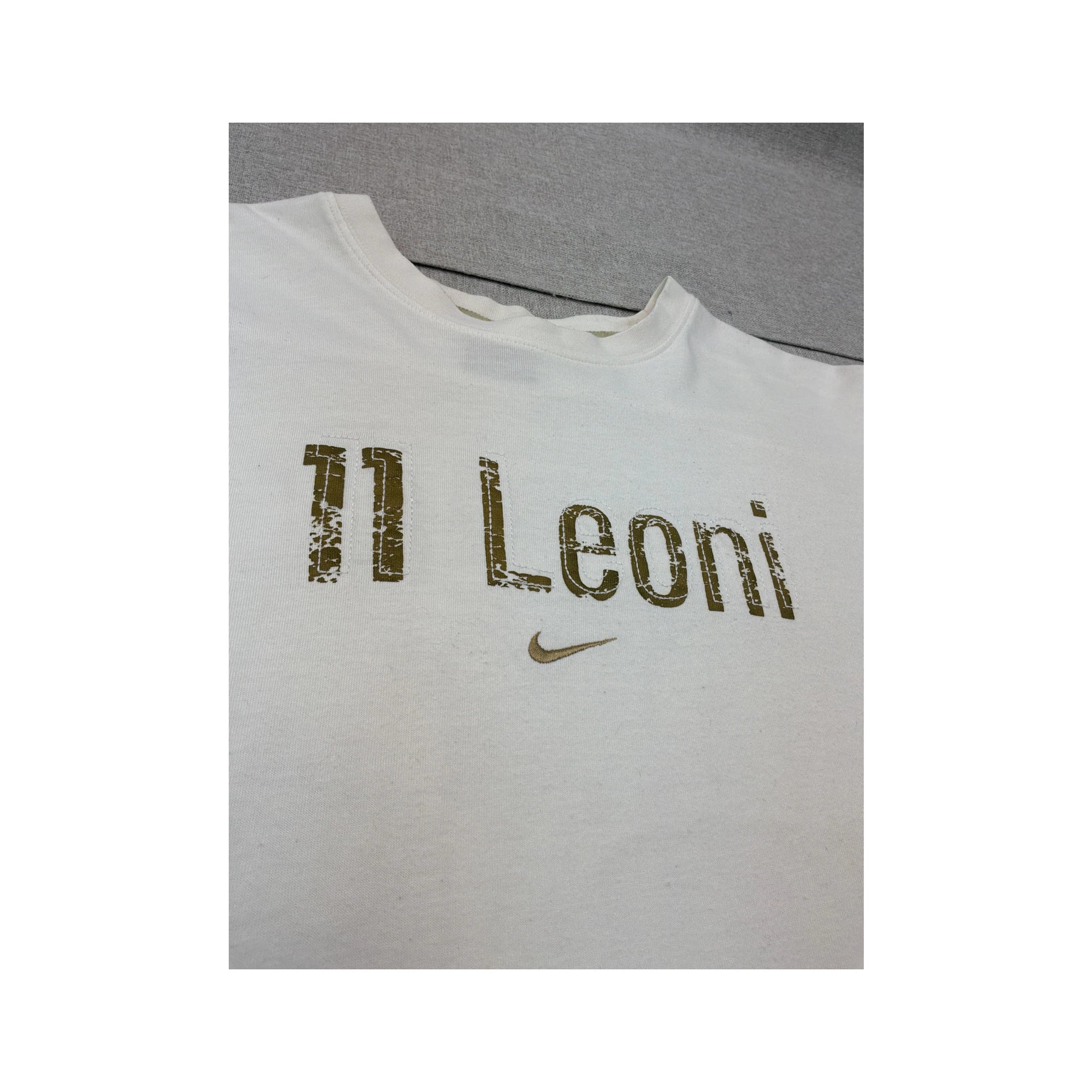 Nike Vintage Juventus Pavel Nedvěd #11 Leoni Long Sleeve Cotton Shirt