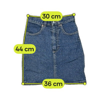 Wrangler Vintage Cotton Denim Mini Skirt