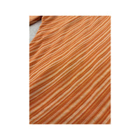 Blusa Pimkie laranja de Manga de Sino às riscas