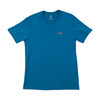 Levi’s Teal Blue Cotton Crewneck Logo Tab Shirt