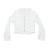 Armani Jeans White Zip Up Utility Jacket